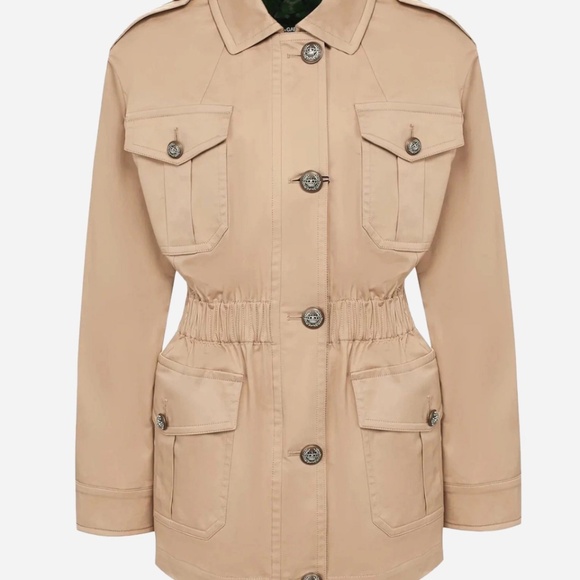 DOLCE & GABBANA POCKET-DETAIL BUTTON-UP JACKET - Picture 2 of 5